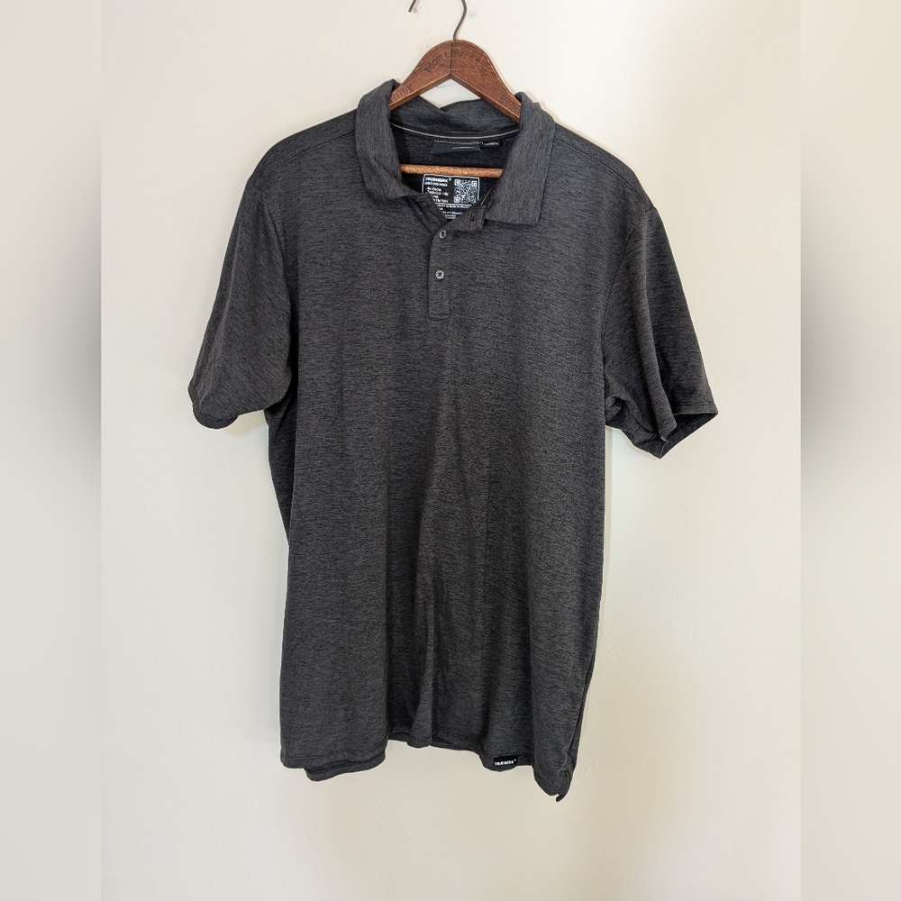 Men's Classic Dark Gray Polo Shirt